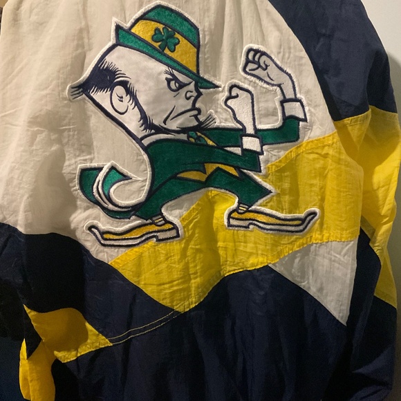 APEX ONE Windbreaker NOTRE DAME FIGHTING IRISH UNIVERSITY  size  Medium  unisex - Picture 16 of 16